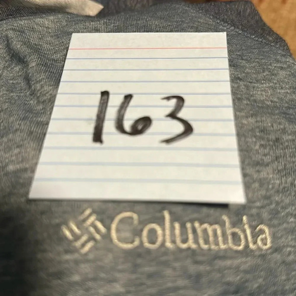 Columbia Men's Long Sleeve Raglan Tee Blue - Picture 10 of 11